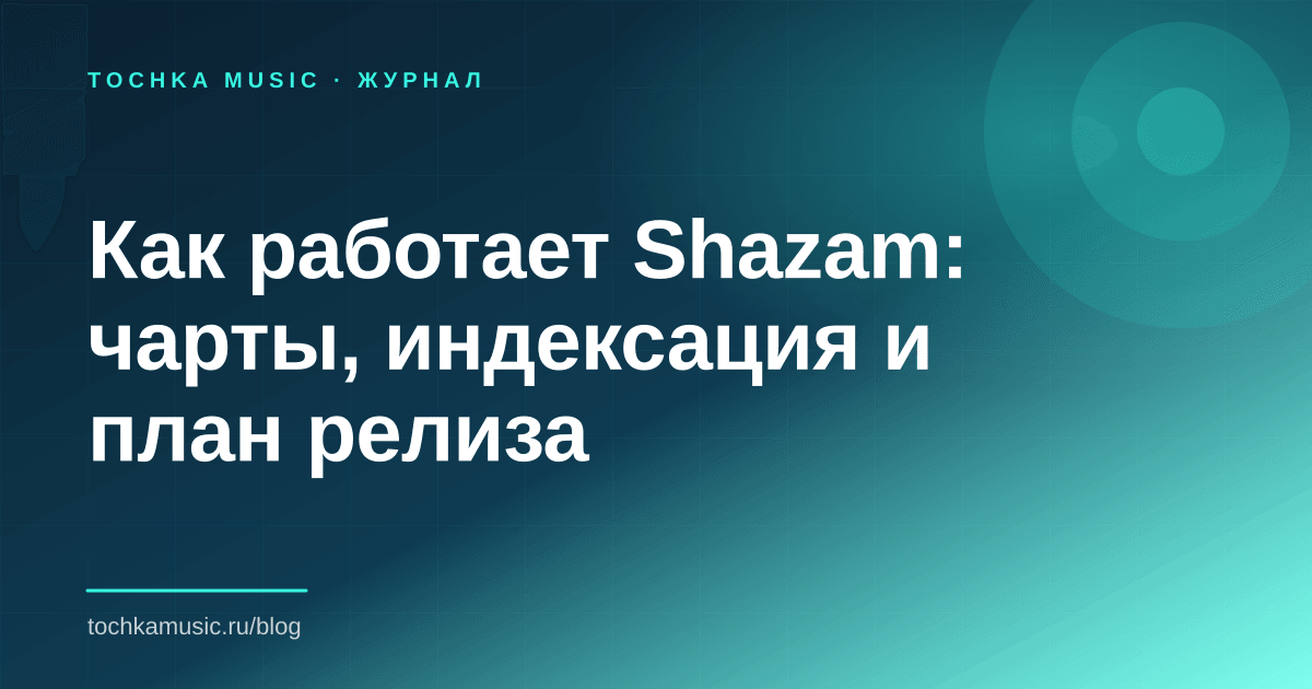 Обложка статьи «Как работает Shazam: чарты, индексация и план релиза»